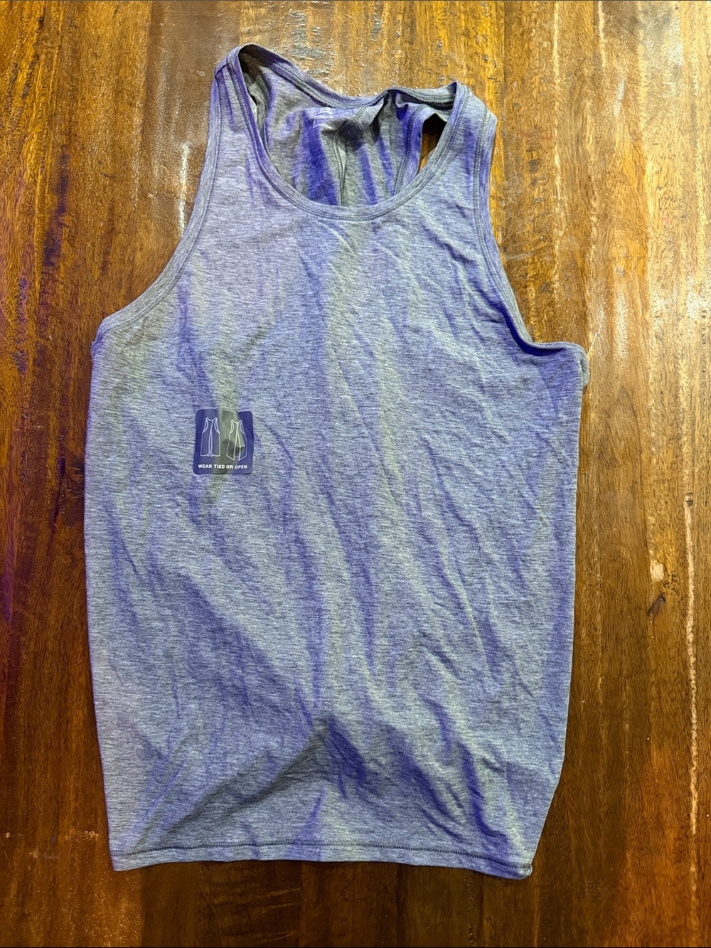 GAP Heather Gray Women's Racerback Tank